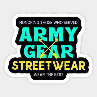 Army Gear Sticker